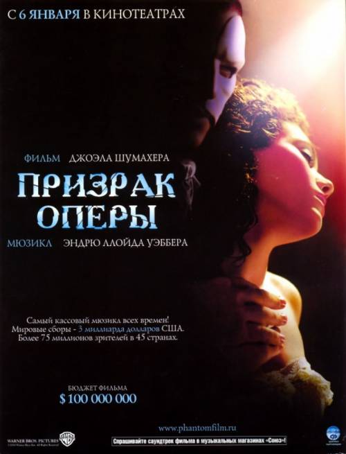 Постер Призрак оперы